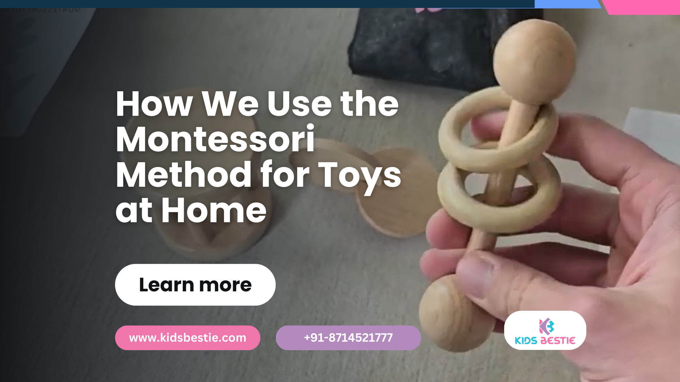 How We Use the Montessori Method for Toys at Home