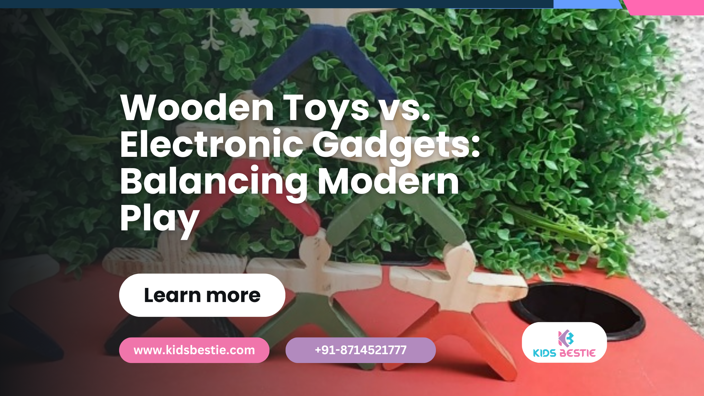 Wooden Toys vs. Electronic Gadgets: Balancing Modern Play