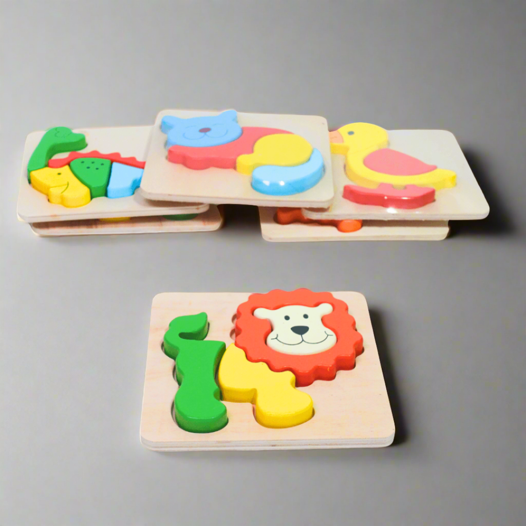 1 Animals Puzzle for kids Age 3(Random design will be send) - Kids Bestie