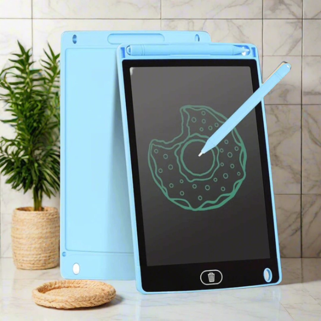 12 inch LCD Writing Tablet Pad for Kids(Random colours will be send) - Kids Bestie