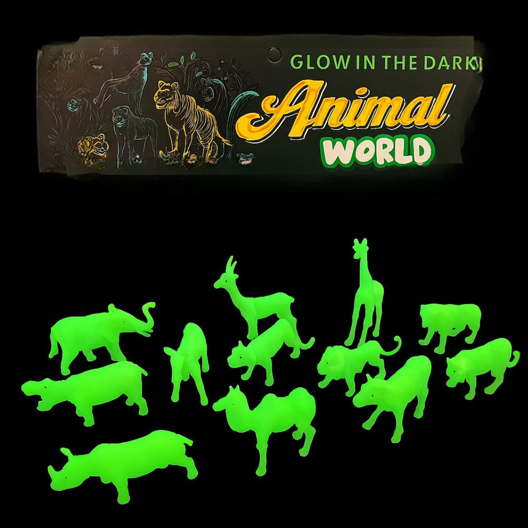 Glow in the Dark Animals for Kids | KidsBestie