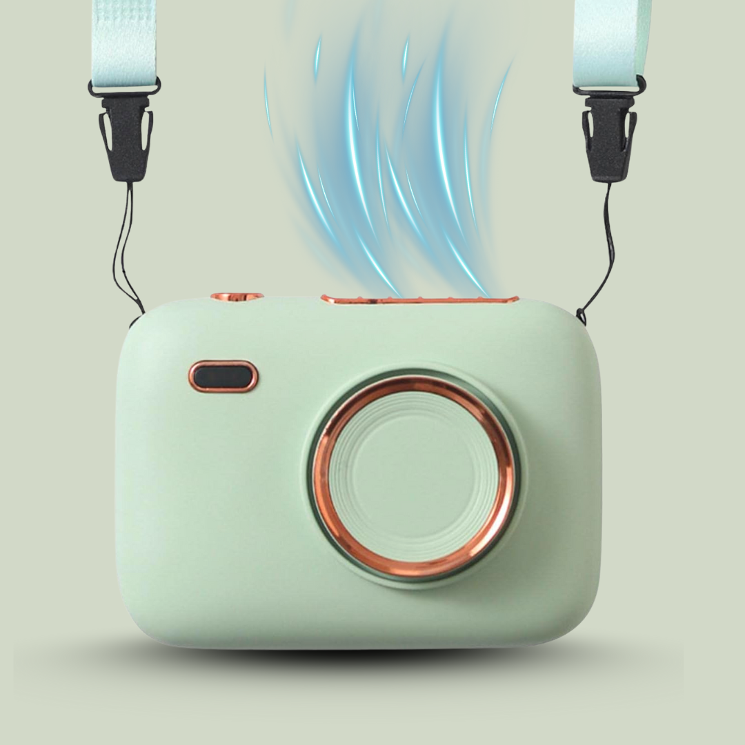 Halter Camera-Shaped Fan for Kids | Kidsbestie