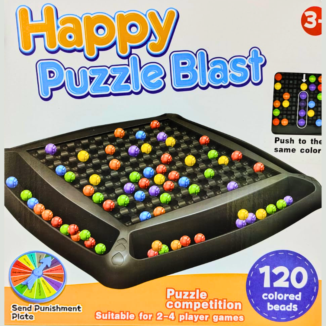 Candy Crush Rainbow Beads Chess Game - 120 Balls