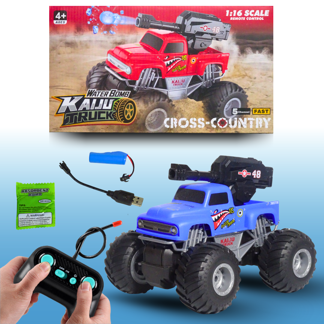Remote Control Water Bomb Truck – Action-Packed Splash Adventure(Random colors)