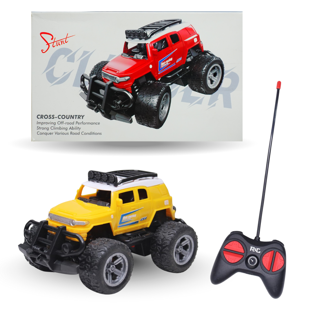 Off-Road Remote Control Monster Stunt Climber  | RC Car Toy for Boys(Random Colours)