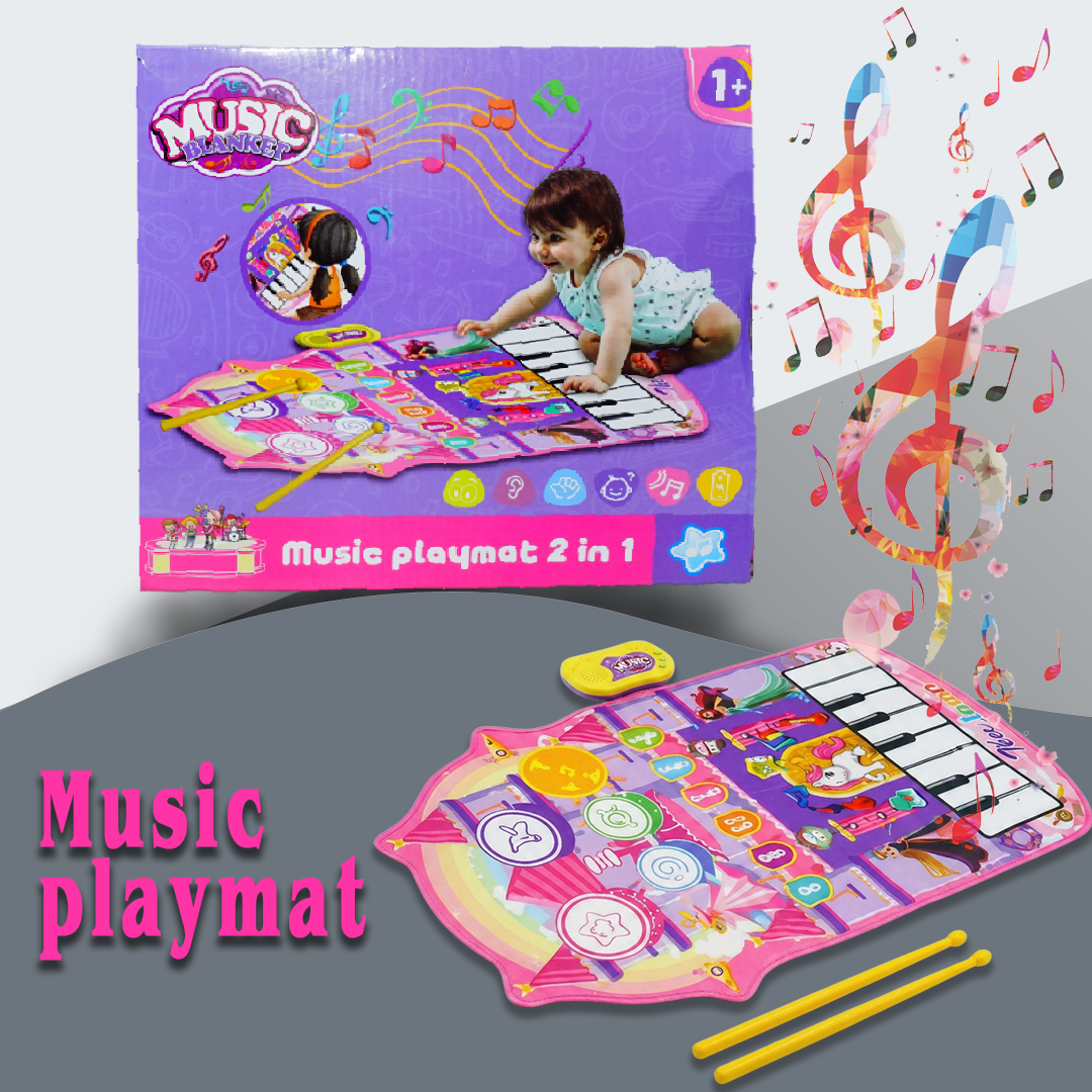 Musical Playmat for Kids | Interactive Music & Sound Floor Mat | Fun Learning & Activity Mat