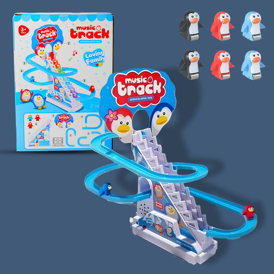 Penguin Slide Track Set Toys for Kids KidsBestie – Kids Bestie