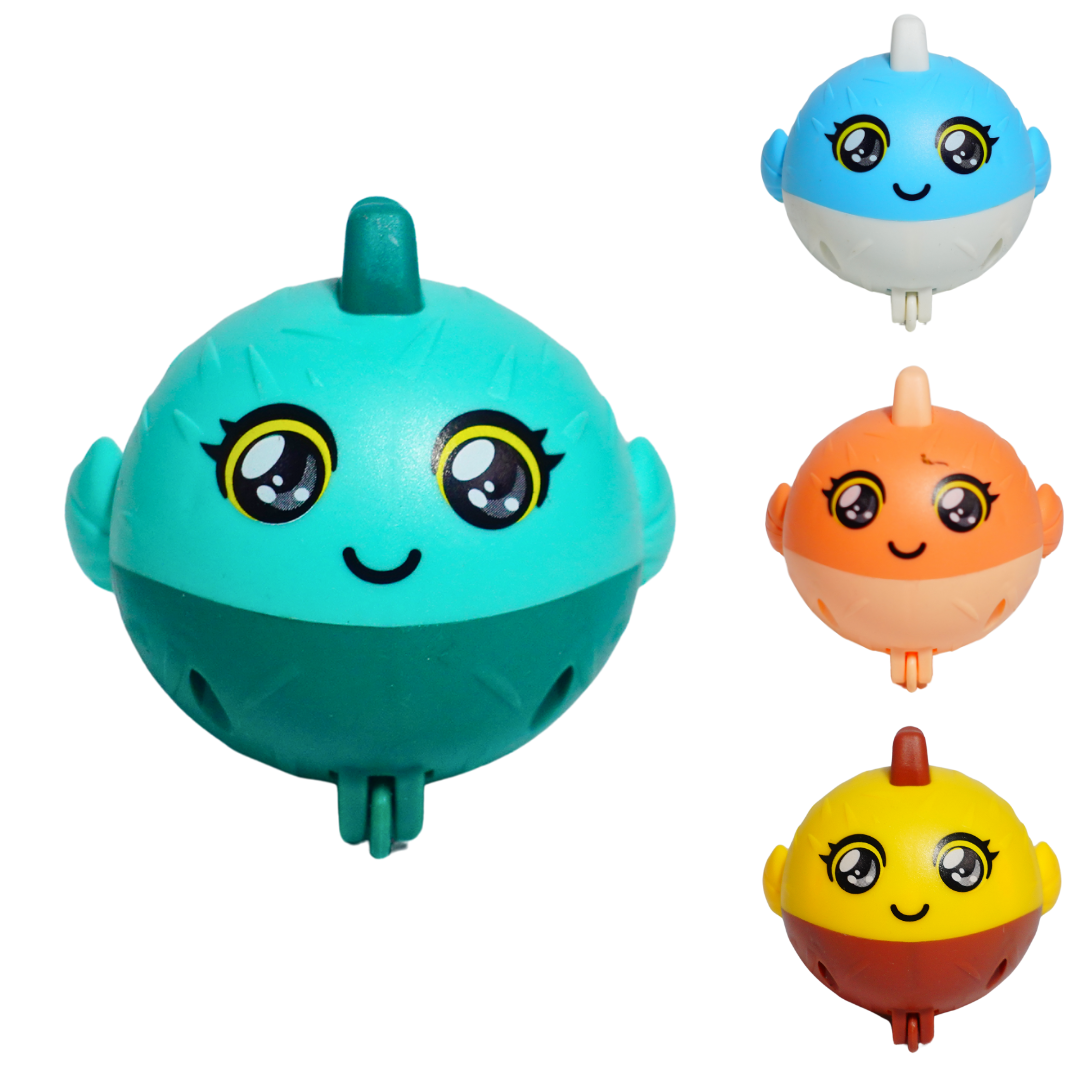 Fish Pull Back Toy for Kids (Random Colours)