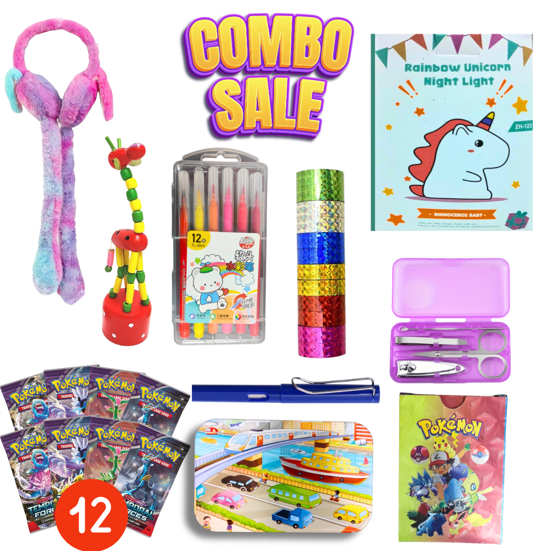 Unicorn VIP Kids Combo Unicorn Night Lamp Gift Set | Kidsbestie