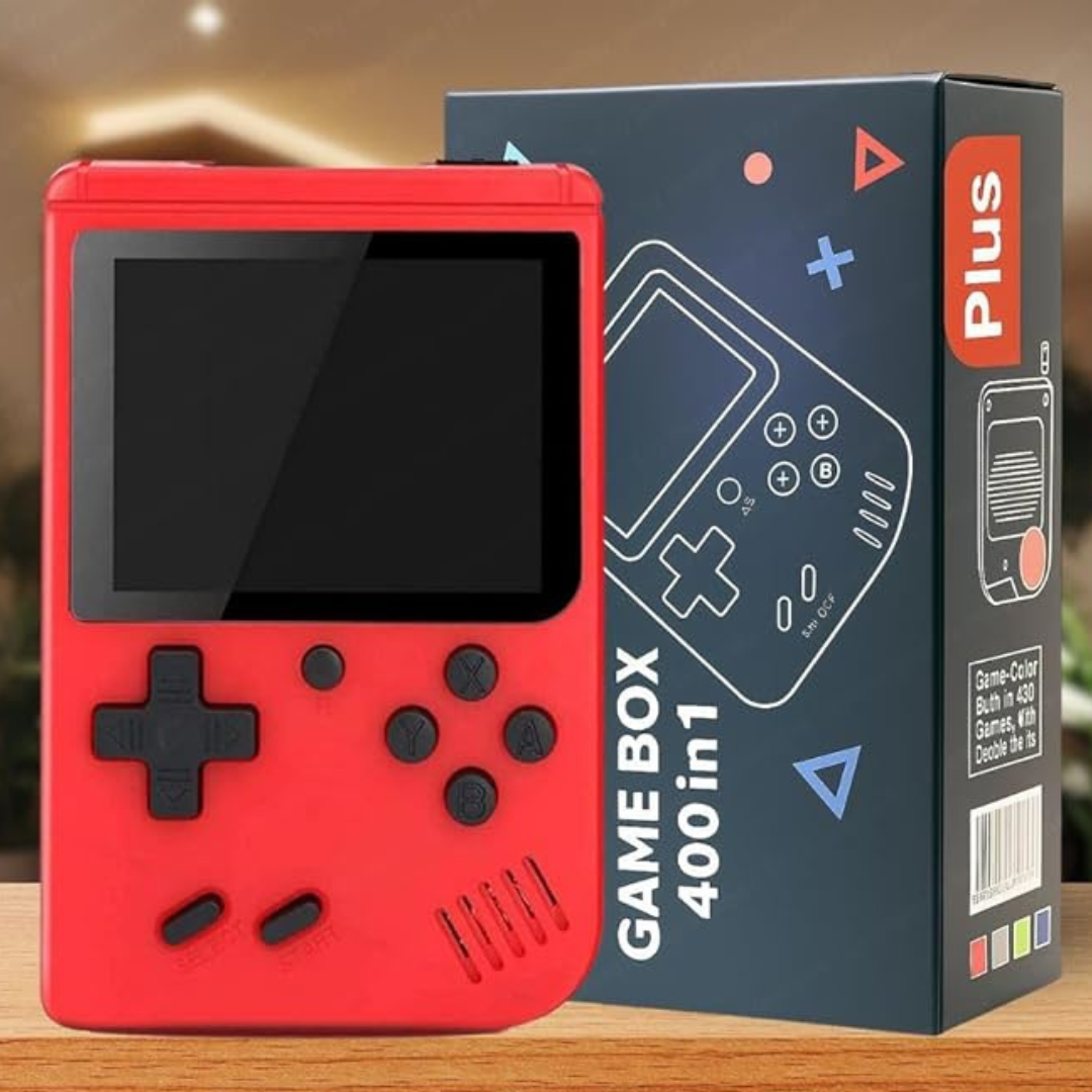 SUP Game Box | 400 in 1 Classic Retro Games | Rechargeable Handheld Console