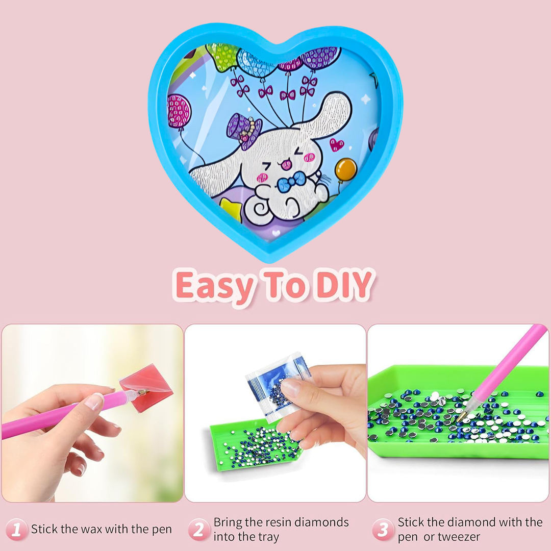 Diamond Painting Kit – Relaxing Art & Craft Project(Random Designs)