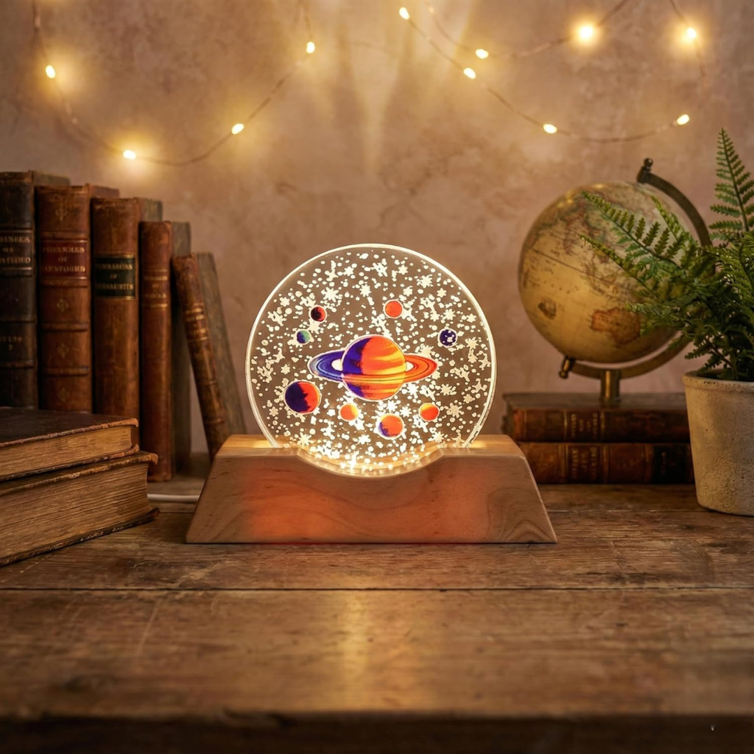 3D Creative Visualization Lamp | Optical Illusion LED Night Light | Color-Changing Decorative Lamp