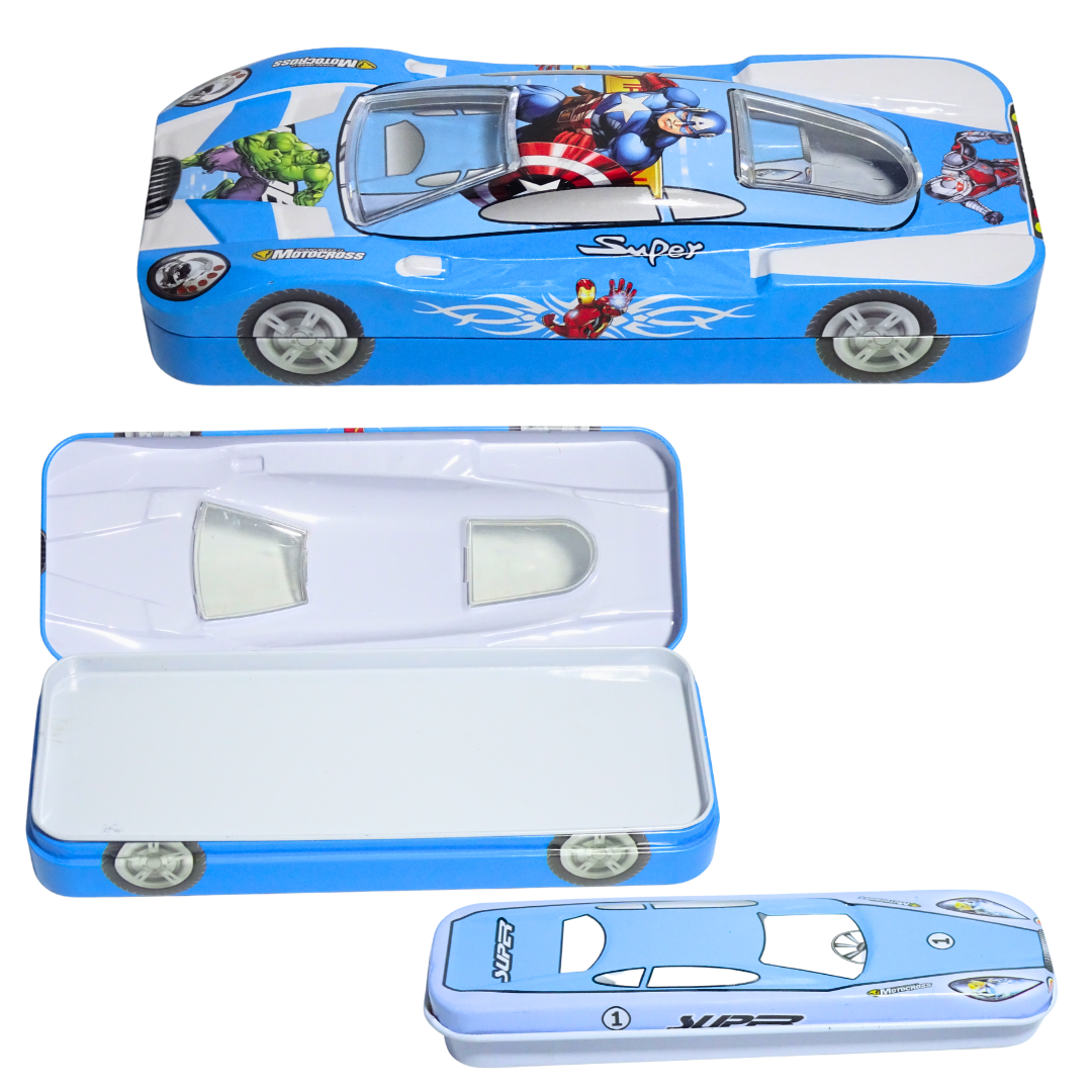 Big Car-Shaped Pencil Box for Kids | KidsBestie