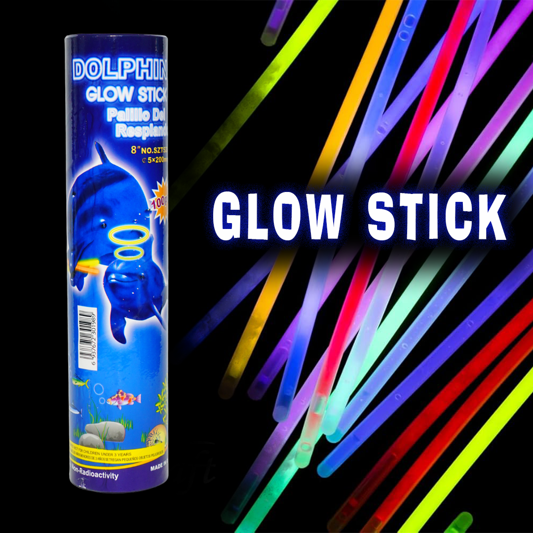 Glow Sticks for Kids & Adults | 100 Pcs Neon Glow Bands | Party, Birthday & Festival Glow-in-the-Dark Bracelets & Necklaces