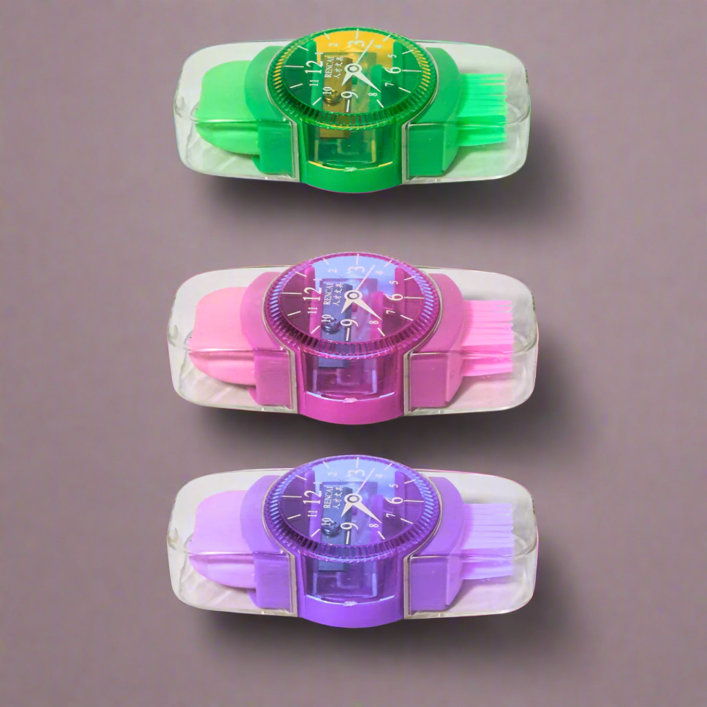 Kidsbestie-3 in 1 sharpener, eraser and brush