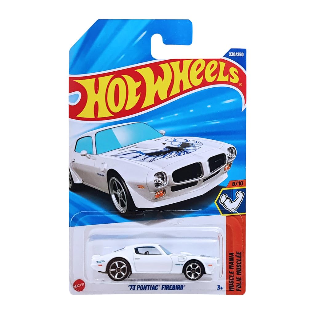 🔥🚗 Hot Wheels ’73 Pontiac Firebird | Classic American Muscle Die-Cast Car (1:64 Scale) 🚗🔥
