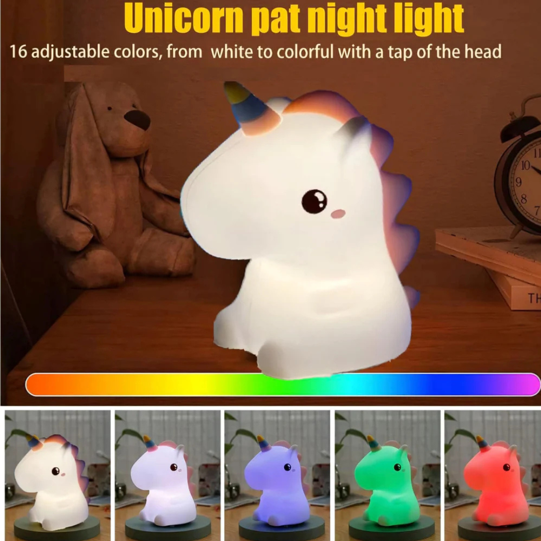 Diwali Unicorn Light and Loud Speaker Combo