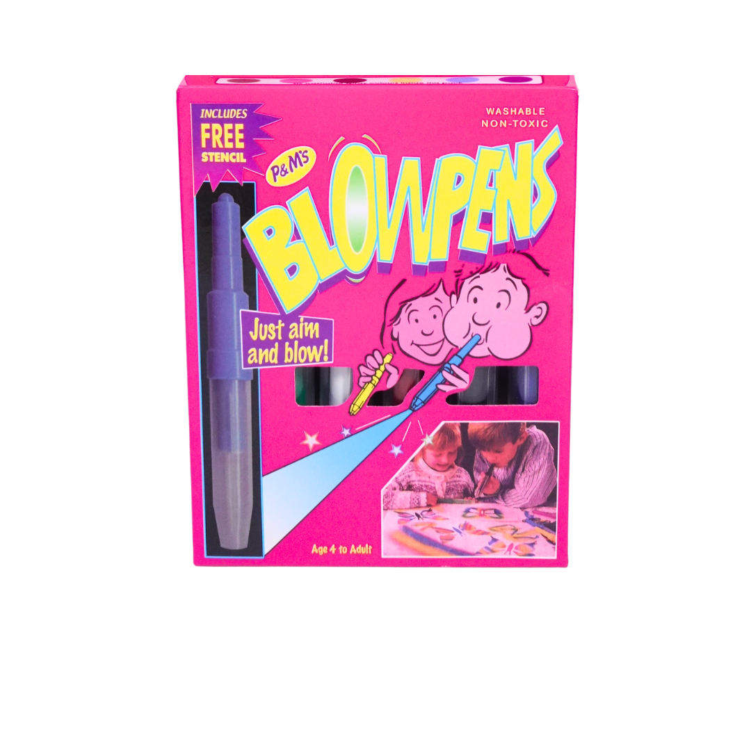 Kidsbestie- Blow Pens - Magical Coloring Spray Blow Pens