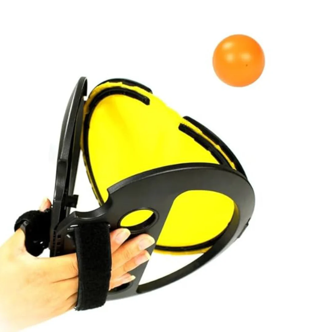 Kidsbestie-Catch & Throw Ball for Kids - 2 Catcher & 4 Ball