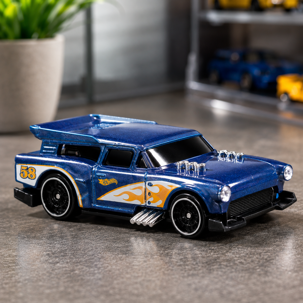 Hot Wheels "Gone Mad" Die-Cast Car – Muscle Mania Series