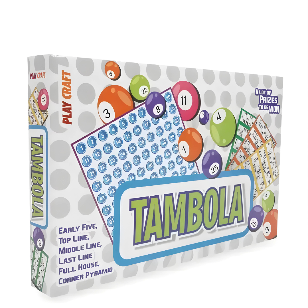 🎉 Tambola Board Game – Fun Family Bingo Party Game for Kids & Adults 🎉