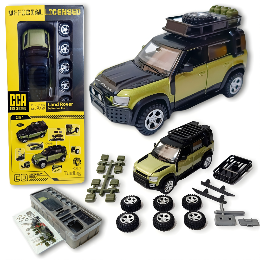 CCA Official Licensed 1:43 Scale Land Rover Defender 110 Diecast Model – Premium Collectible SUV 🚙✨