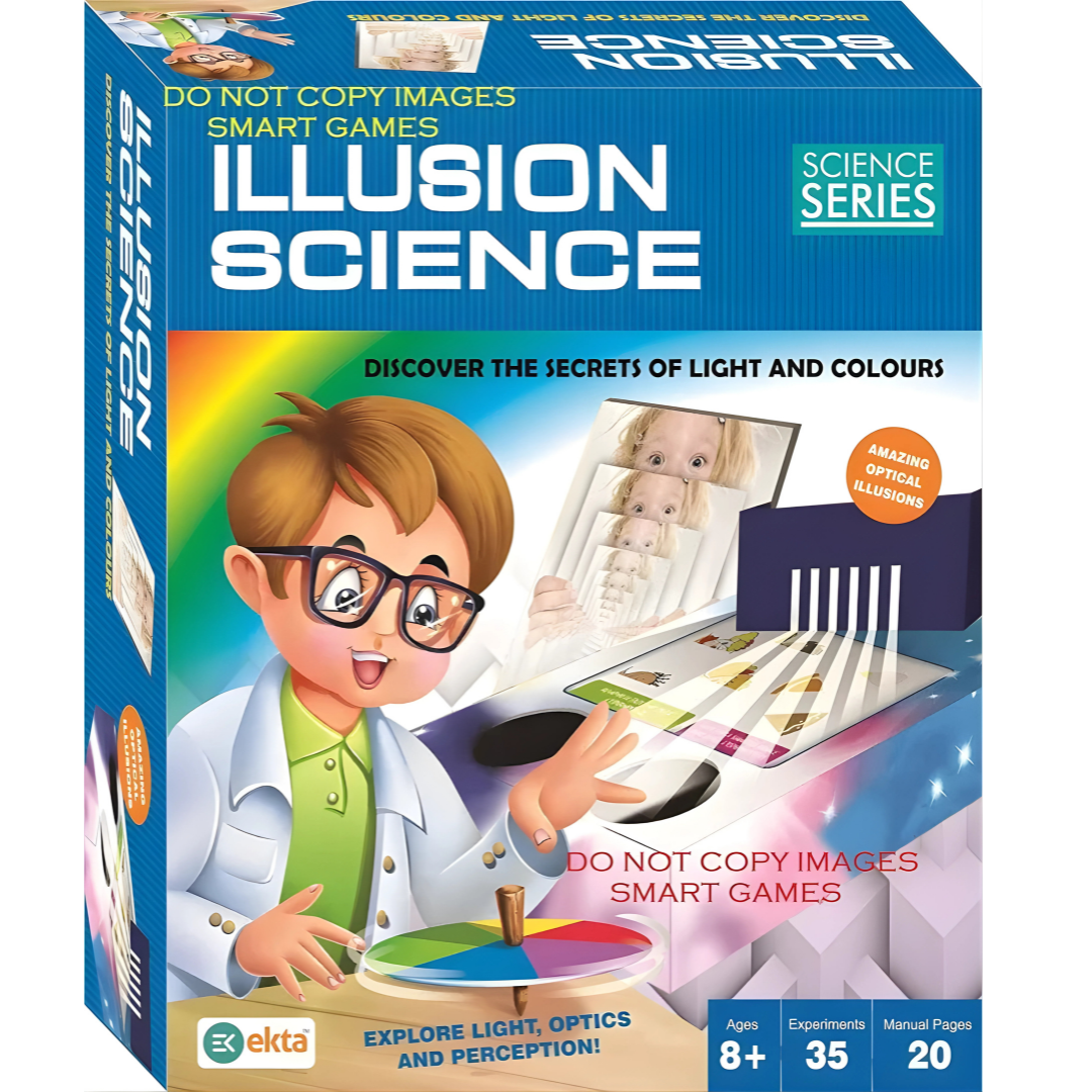 🧠✨ Mind-Blowing Illusion Science Kit for Kids – Learn the Magic of Science! 🔍🎩