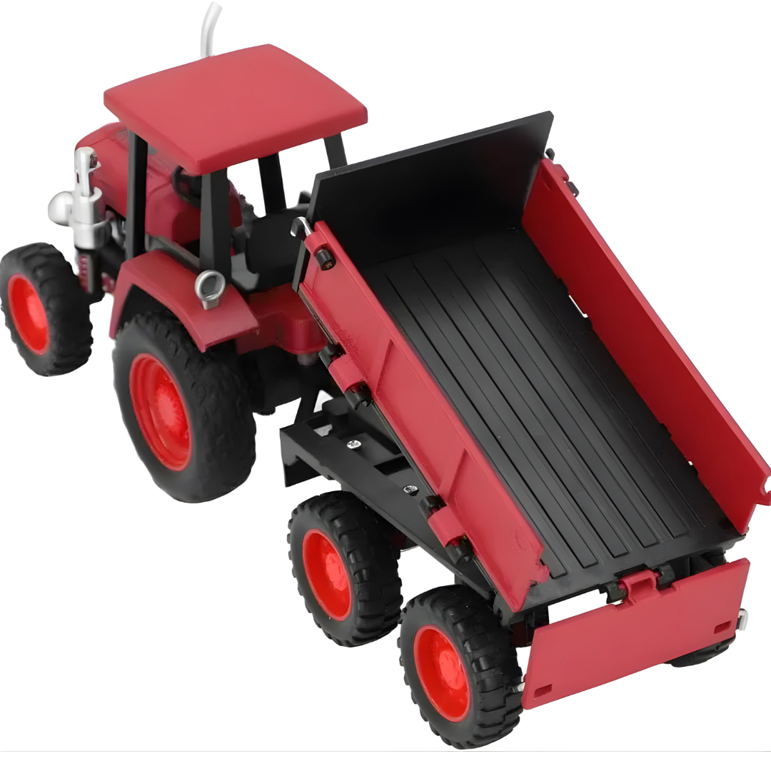 🚜 Heavy-Duty Alloy Tractor Toy – Realistic Farm Simulation Model 🌾With Random Colors
