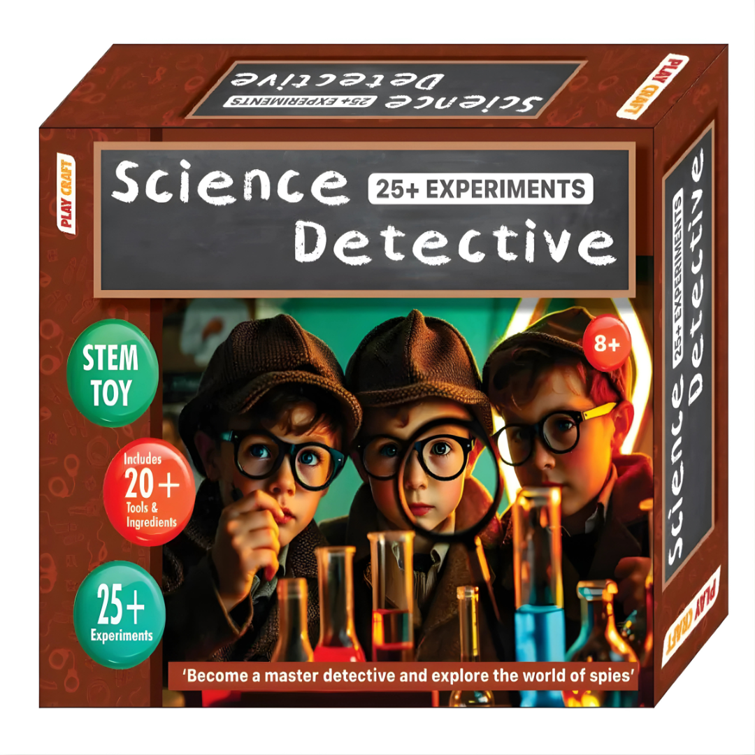 Science Detective STEM Kit for Kids – 25+ Fun DIY Experiments 🧪