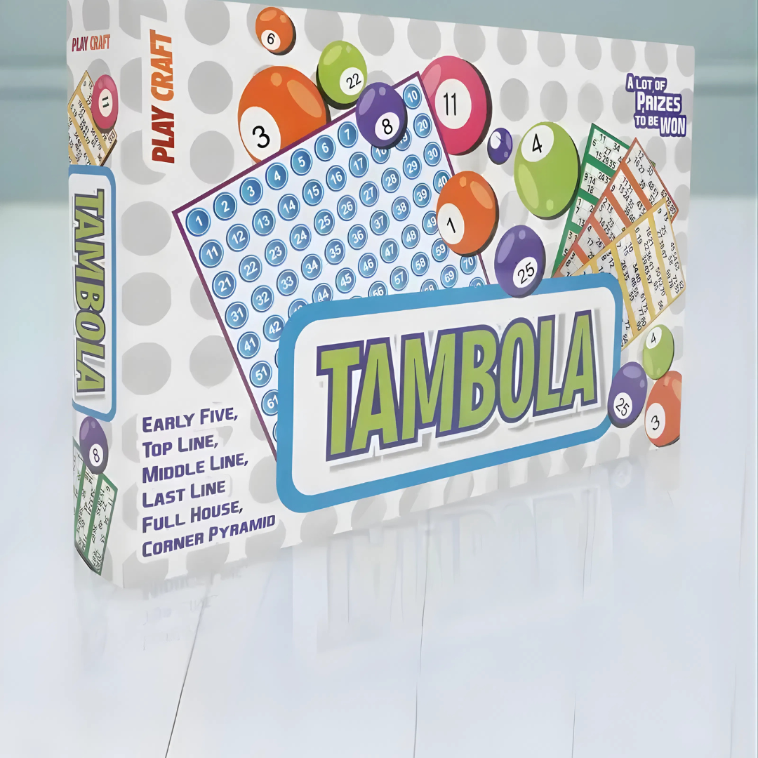 🎉 Tambola Board Game – Fun Family Bingo Party Game for Kids & Adults 🎉