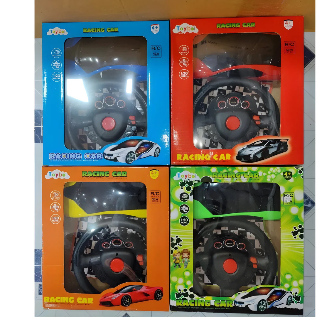 🏎️ 1:20 Scale Racing Remote Control Car – High Speed RC Car for Kids( Random Colors)