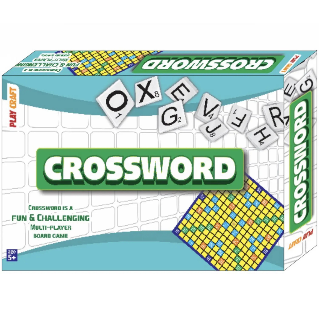 Play Craft Crossword Board Game