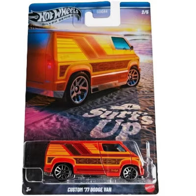 Hot Wheels Custom ’77 Dodge Van 🚐 | Silver Series Premium Die-Cast | KidsBestie