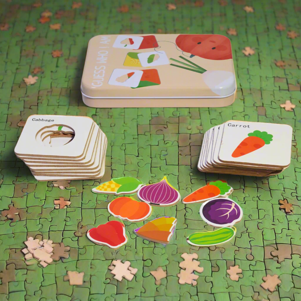 Kidsbestie-Guess Who I Am Puzzle Box for Kids