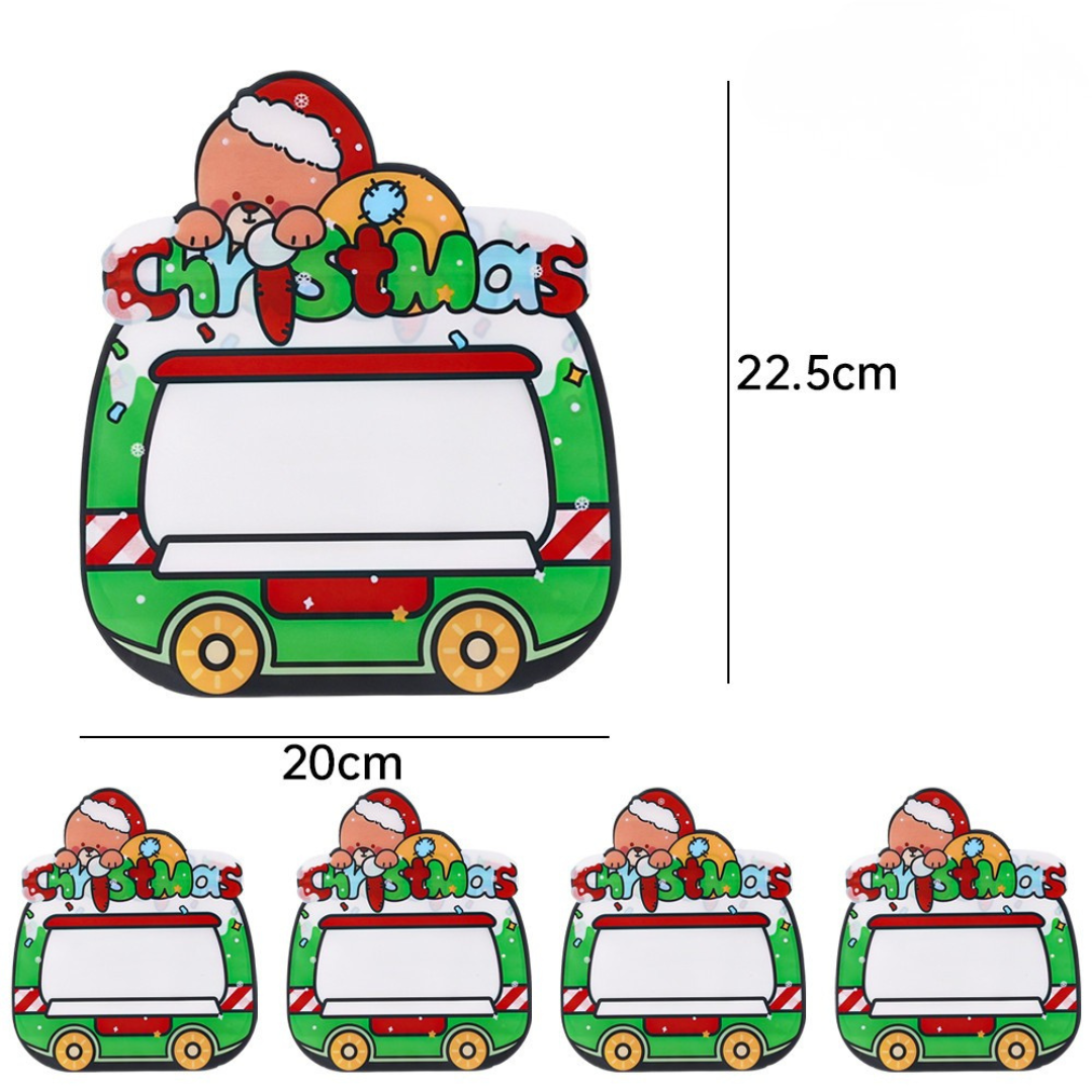 Set of 10 Christmas Gift Covers | Santa Claus Festive Gift Pouch| Perfect Christmas Return Gift