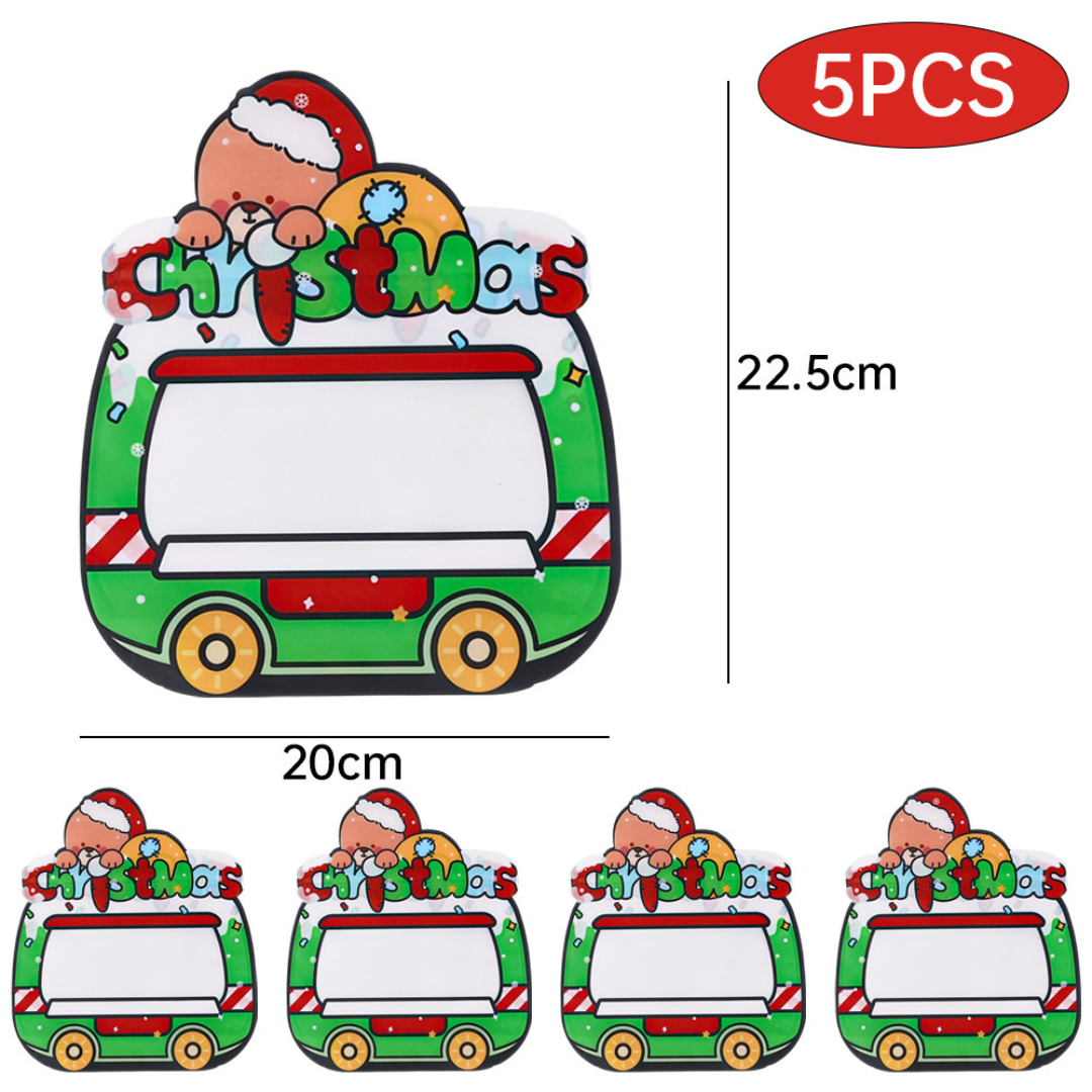 🎄Set of 5 Christmas Gift Covers | Santa Claus Festive Gift Cover| Perfect Christmas Return Gift 🎁