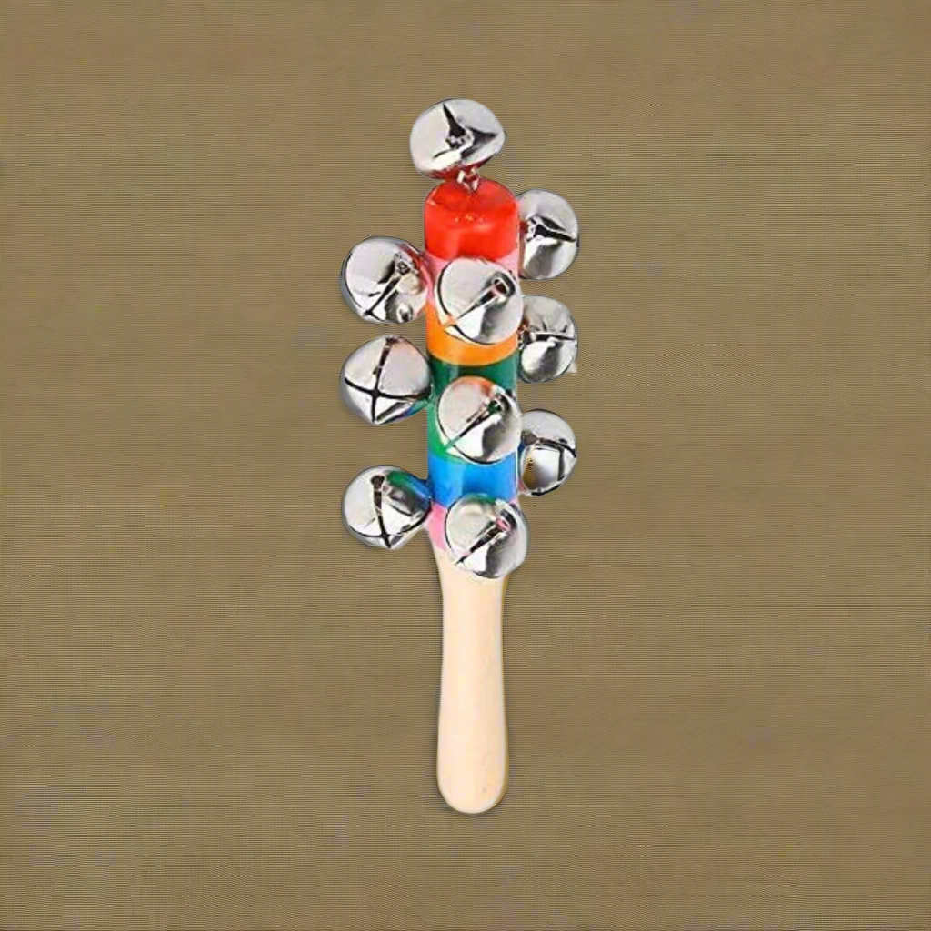 Kidsbestie-Wooden Rainbow Rattle