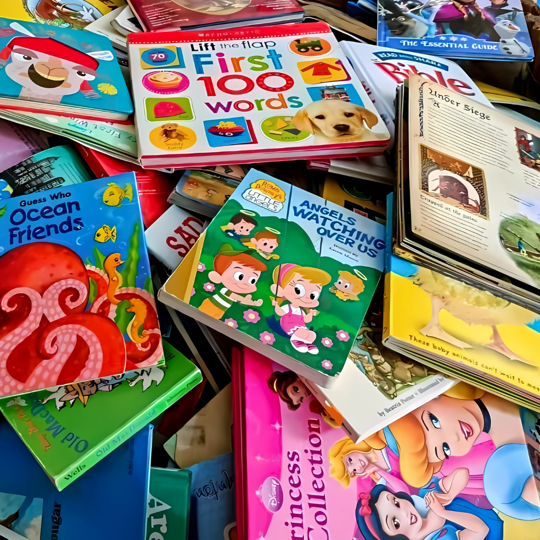 2 Kg Mixed Surprise Books Age 3+ - 4 to 6 books - Random GK, Story, History