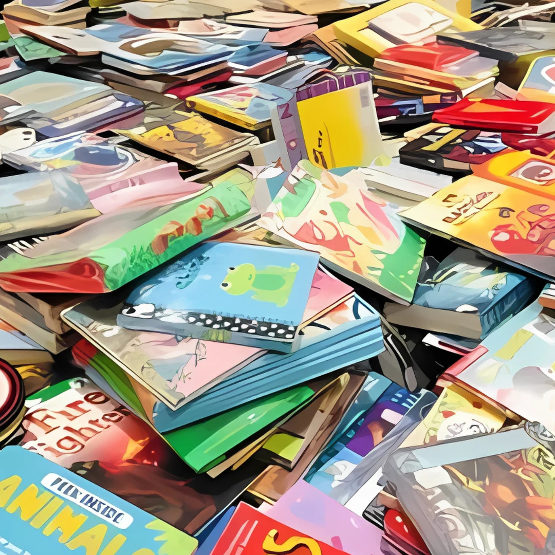 2 Kg Mixed Surprise Books Age 3+ - 4 to 6 books - Random GK, Story, History