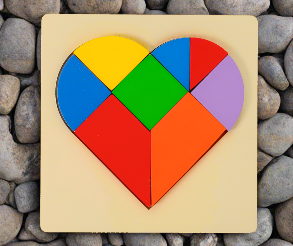 Heart Puzzle for Toddlers and Preschoolers - Kids Bestie