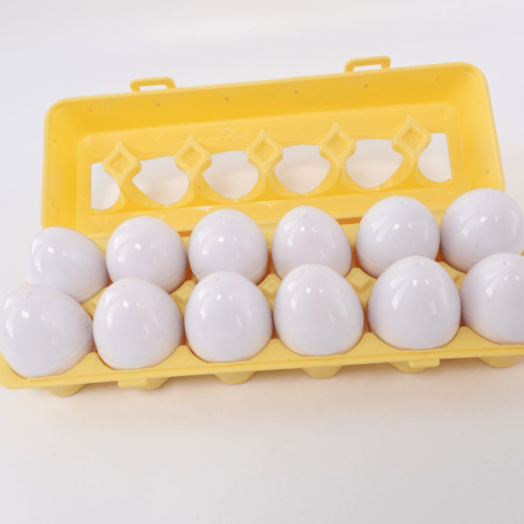 Matching Egg Shape Colourful Puzzle - Kids Bestie