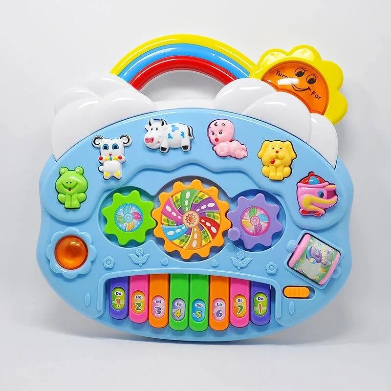 🌈 Rainbow Musical Piano – Colorful Keys & Fun Melodies for Kids 🎹( Random Colors)