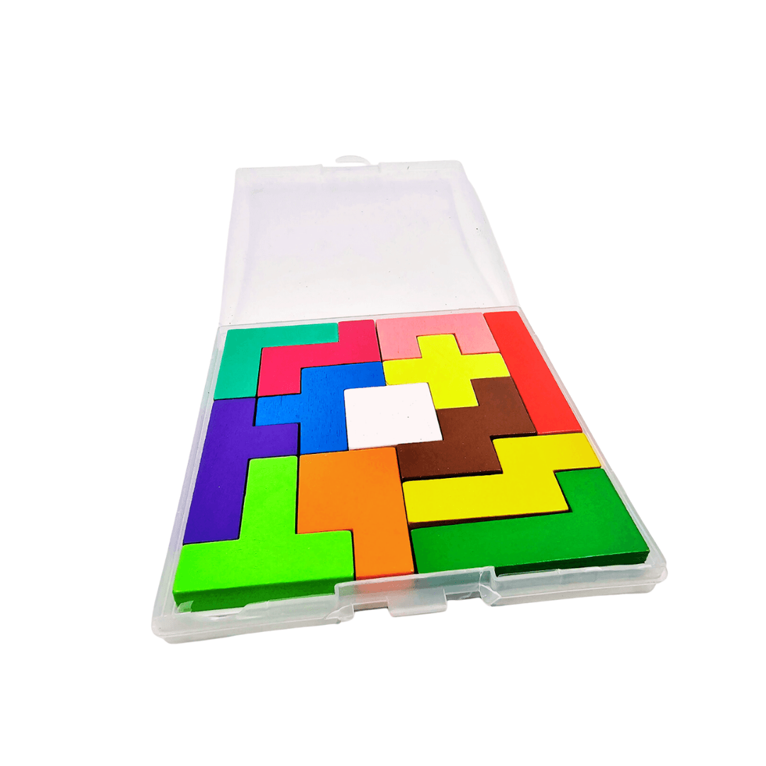 Wooden Thirteen Trouble Some Mini for Kids Age 3+(Random colours will be send) - Kids Bestie