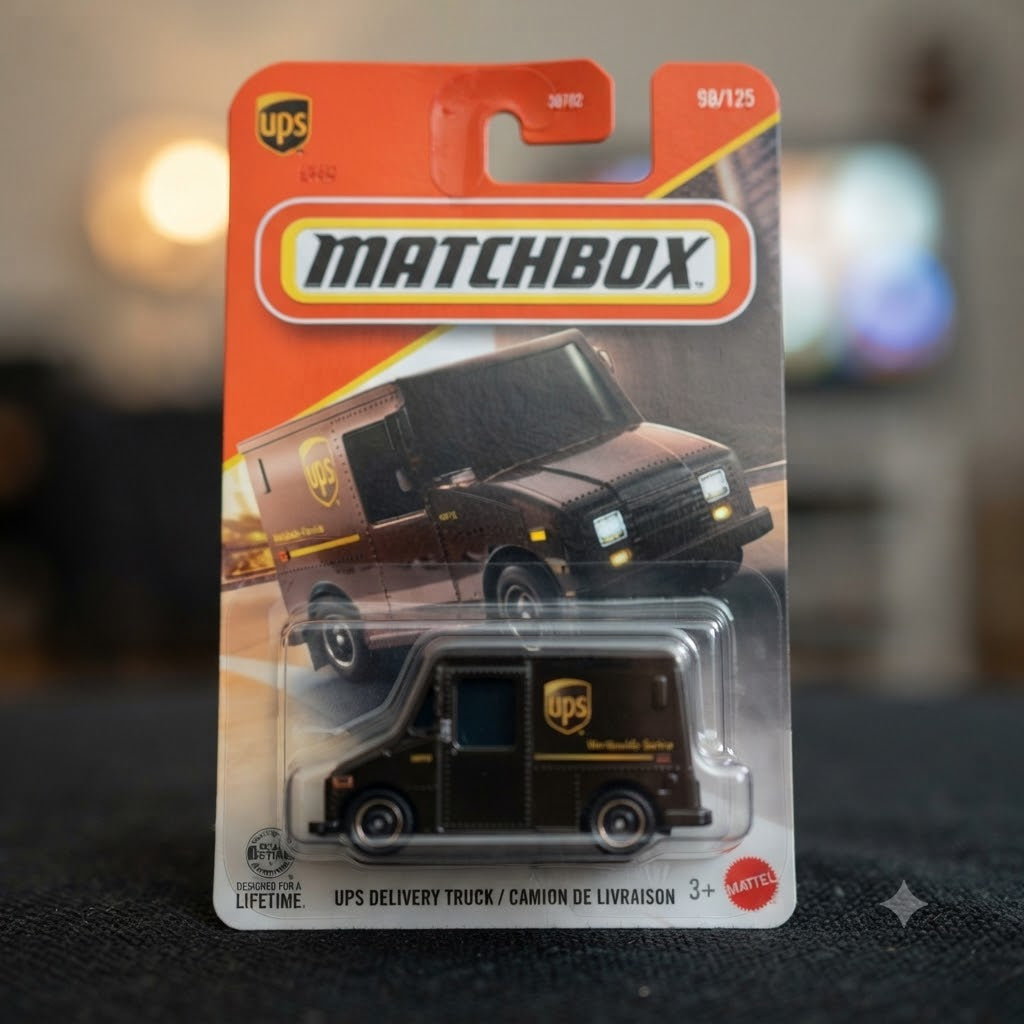 Matchbox 98/125 UPS Delivery Truck Die-Cast Miniature Vehicle