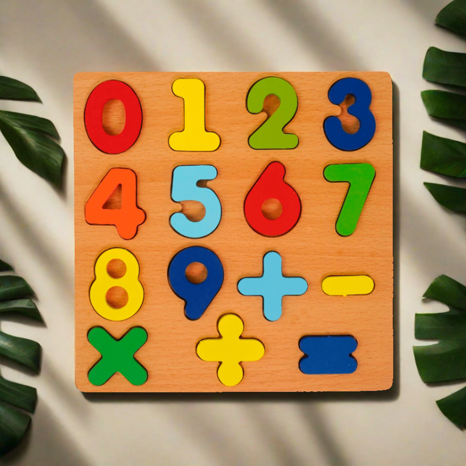 0123 Puzzle 3D With Colors (S) - Kids Bestie