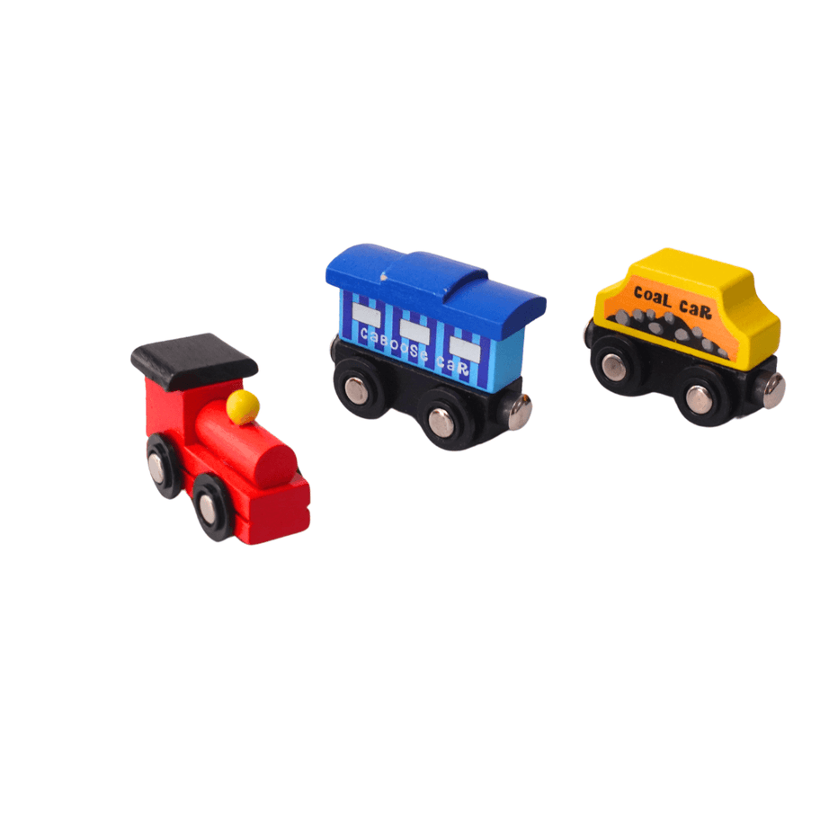 1 Magnetic Train with 3 layers for Kids Age 3+(Random design will be send) - Kids Bestie