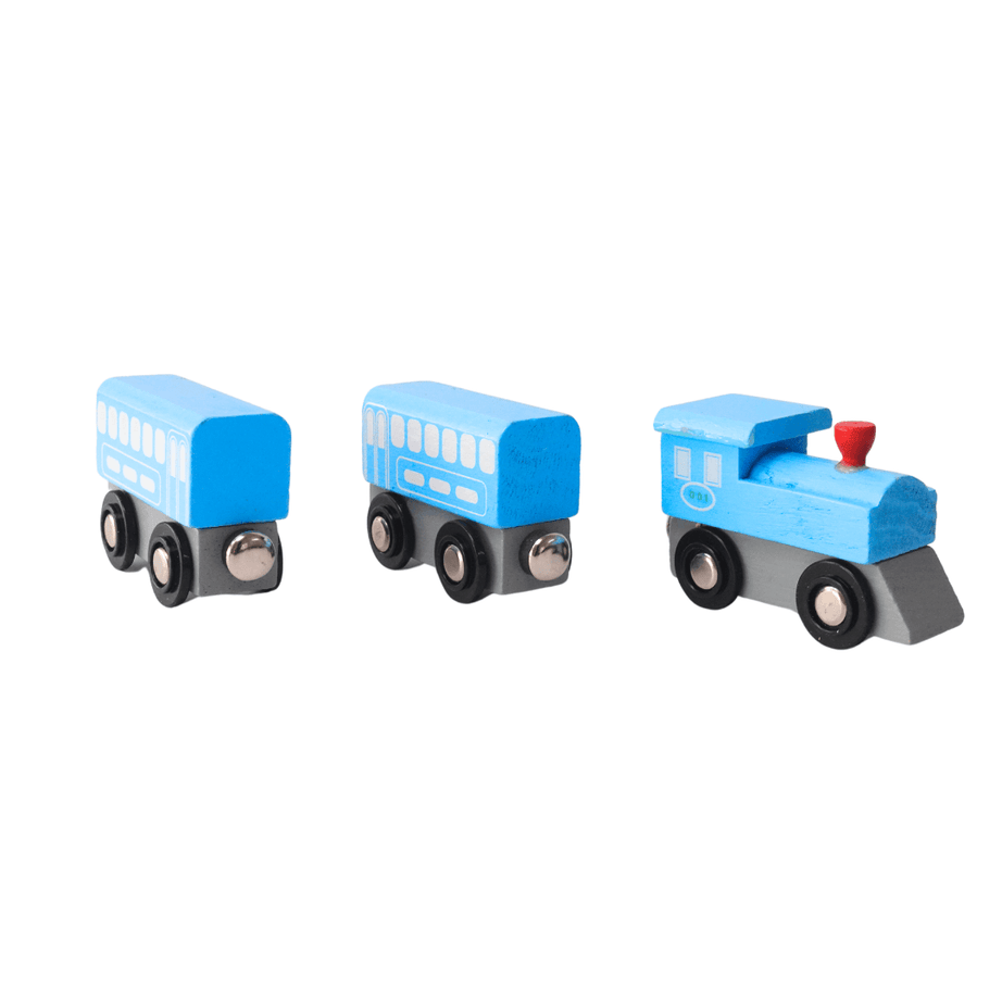 1 Magnetic Train with 3 layers for Kids Age 3+(Random design will be send) - Kids Bestie