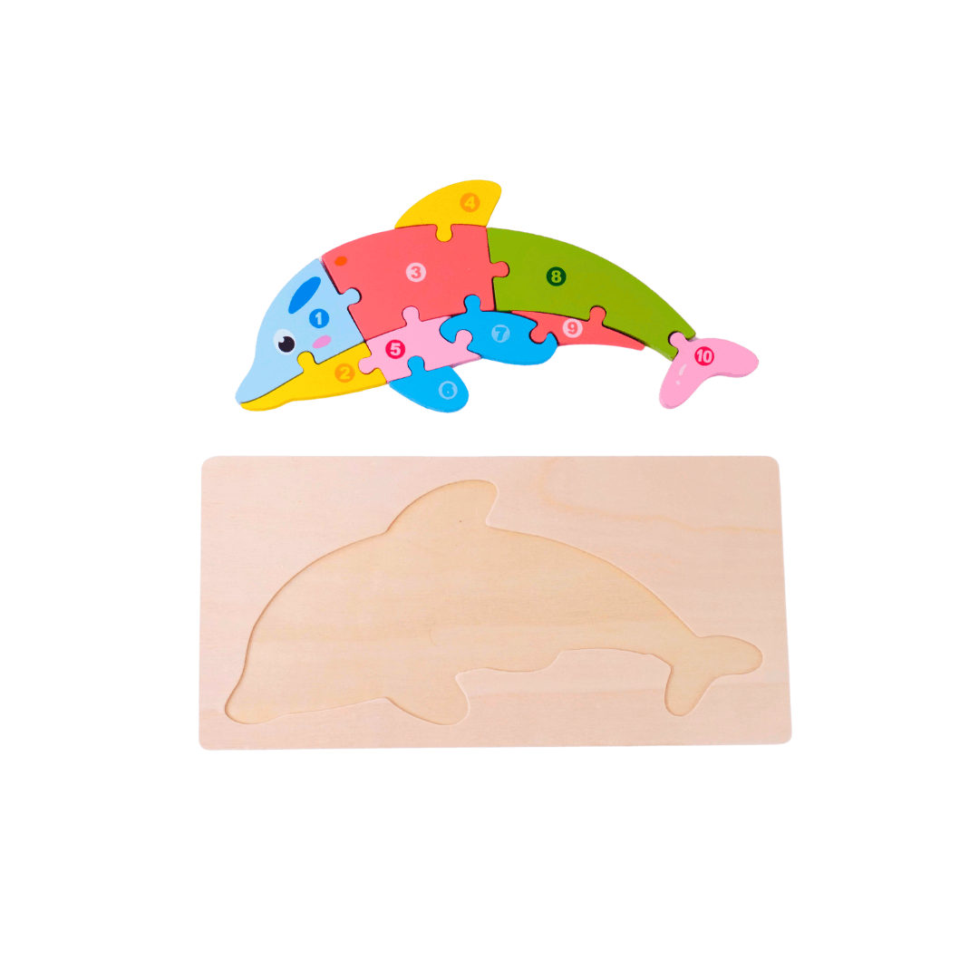 1 Wooden Puzzle for Kids(Random design will be send) - Kids Bestie