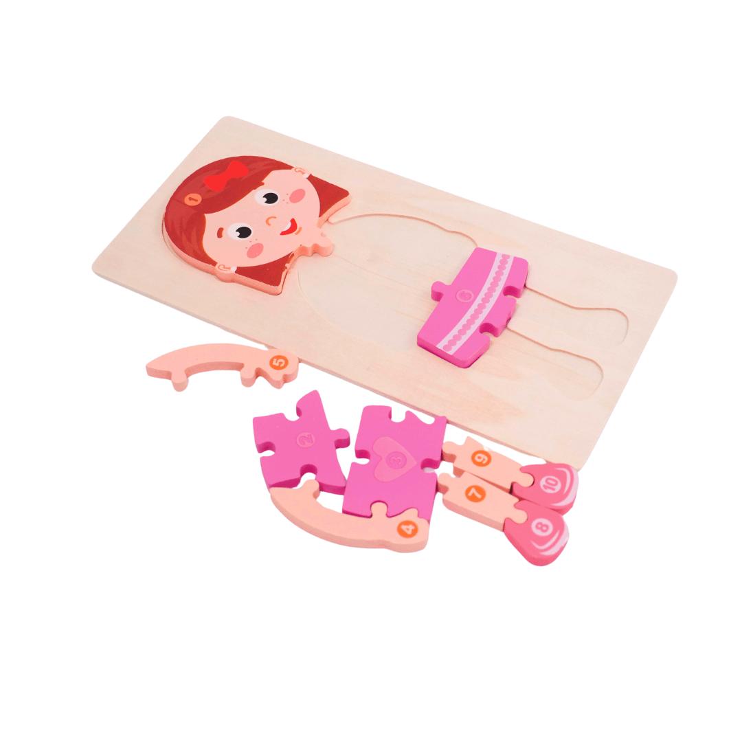 1 Wooden Puzzle for Kids(Random design will be send) - Kids Bestie