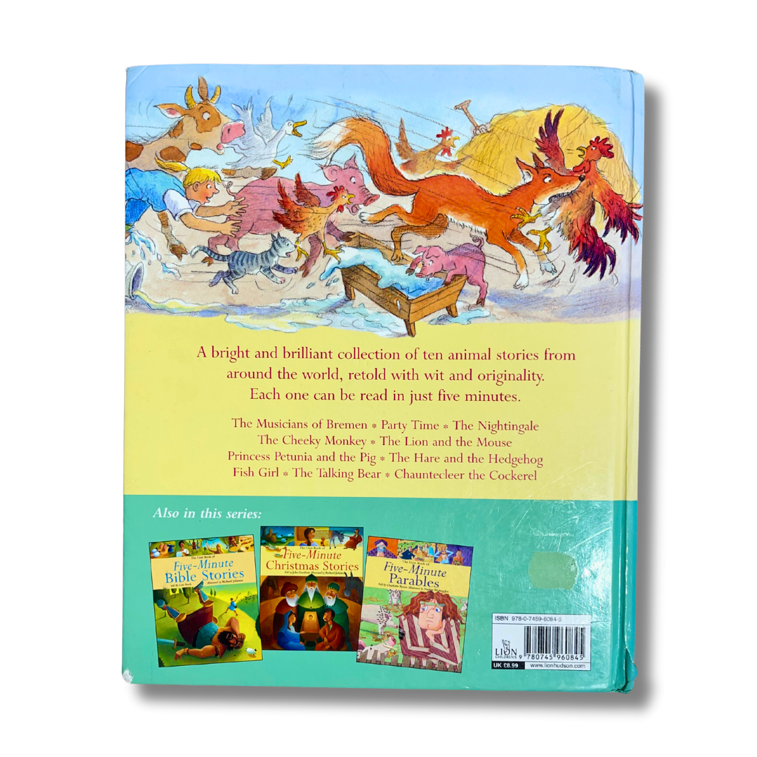 The Lion Book of Five-Minute Animal Stories – Preloved Edition | KidsBestie | kb2298